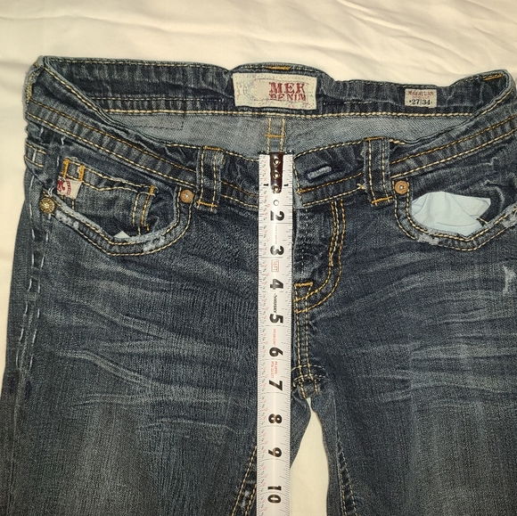 MEK jeans Boot cut size 27 - Picture 2 of 8